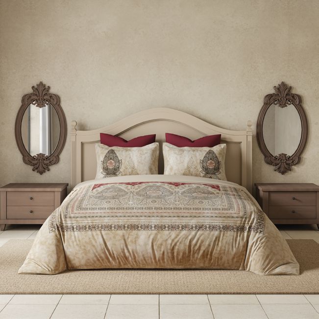 Ddecor Live Beautiful Virasat Collection GLORY MARSALA