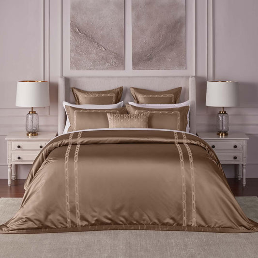 Ddecor Live Beautiful Luxor Collection Bedding Gift 7 pcsSet Estella Mushroom