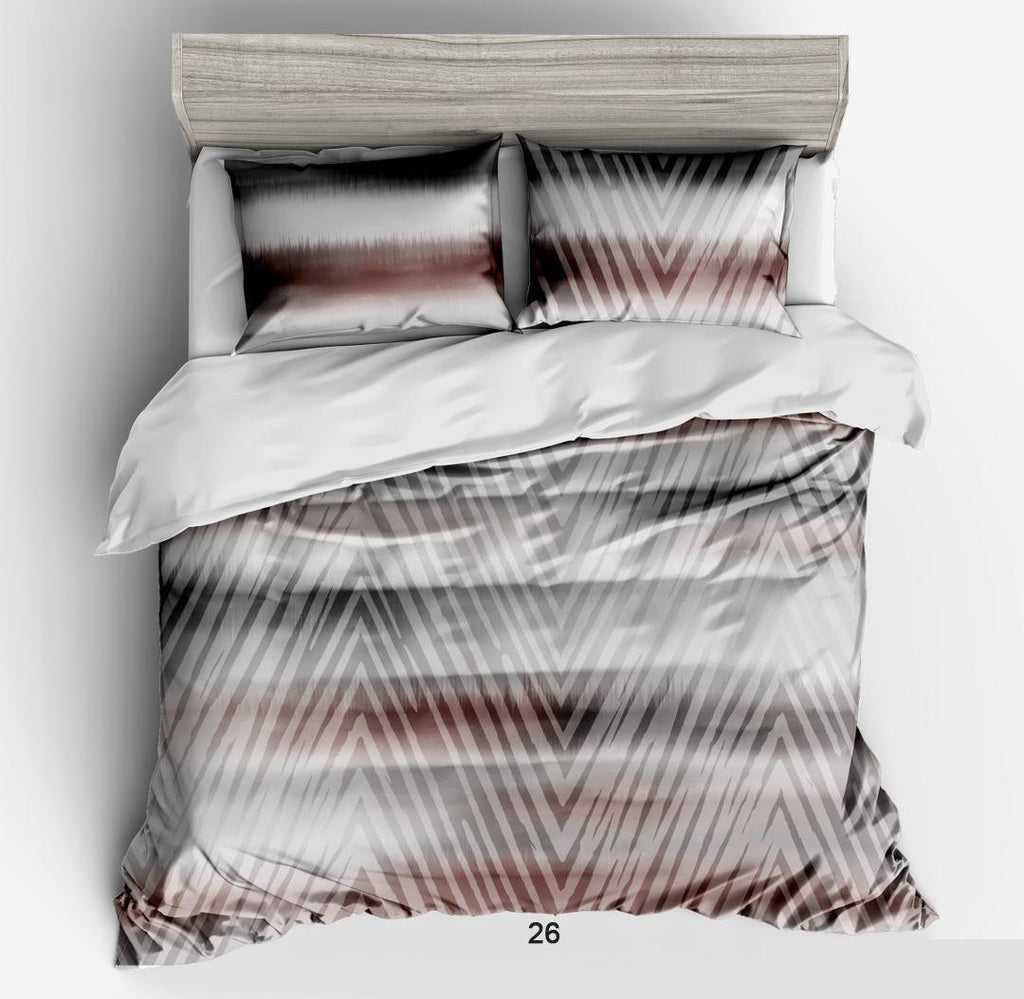 Empress Scarlet Bedsheet Set | 350TC King Size | 3-Piece SRL-10
