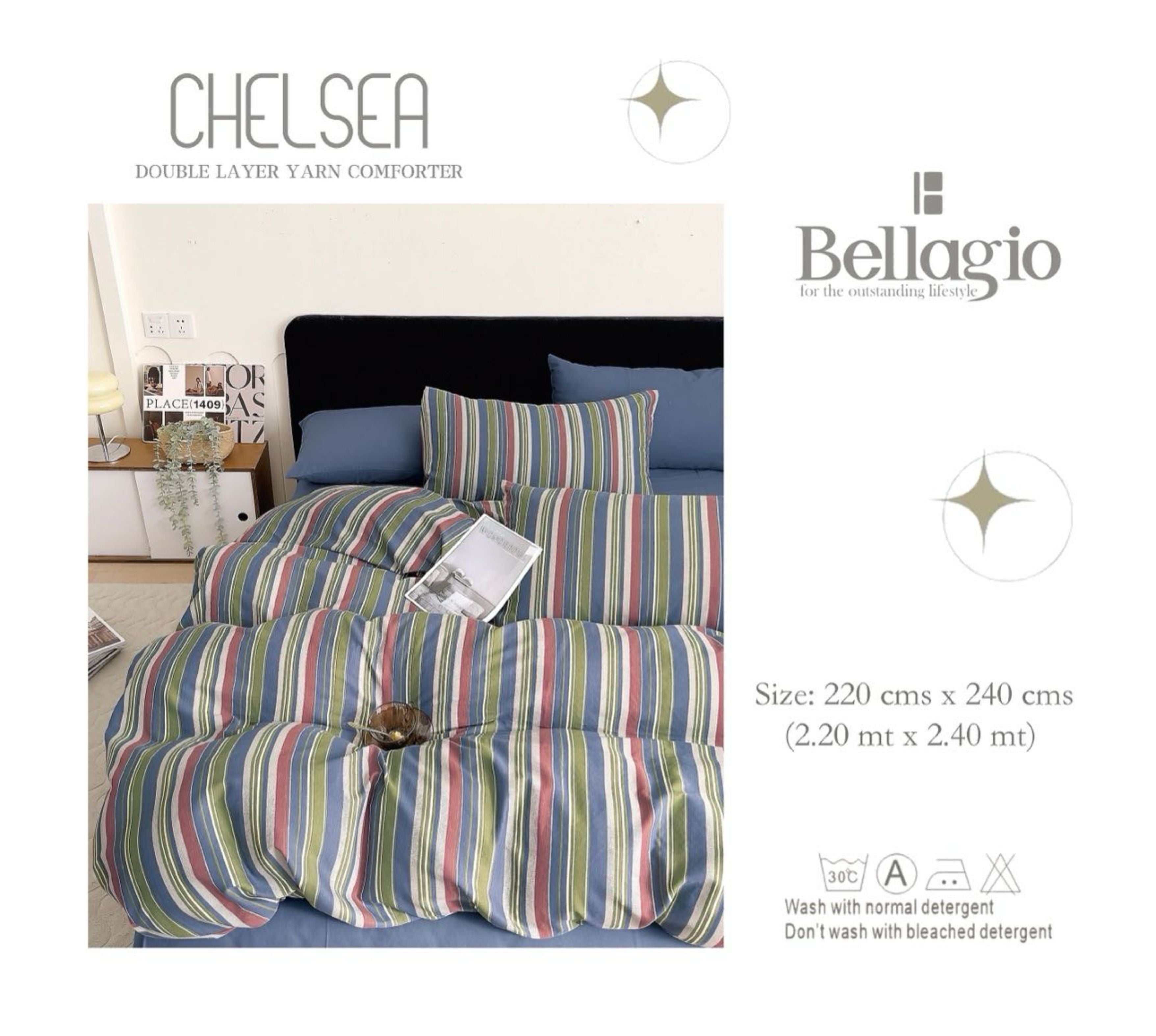 Chelsea Quilt – Double Bed Ch-01