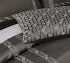 Ddecor Live Beautiful Luxor Collection Bedding Gift 7 pcsSet Estella Granite D'Decor