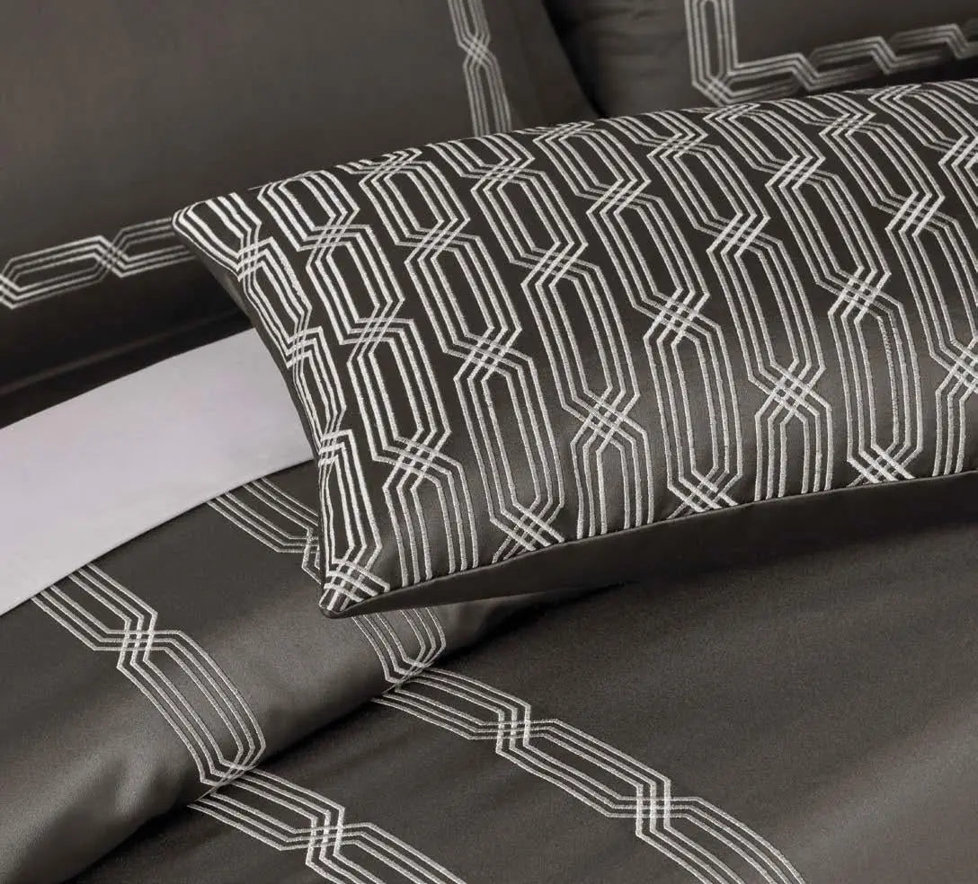 Ddecor Live Beautiful Luxor Collection Bedding Gift 7 pcsSet Estella Granite D'Decor