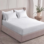 Ddecor Live Beautiful Pearl Collection Bedding Gift 5 pcsSet Miraan  LUCENT WHITE D'Decor