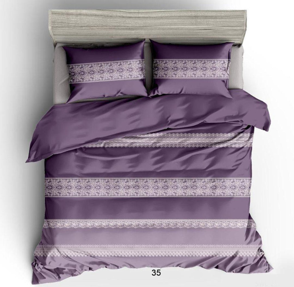 Empress Scarlet Bedsheet Set | 350TC King Size | 3-Piece SRL-19