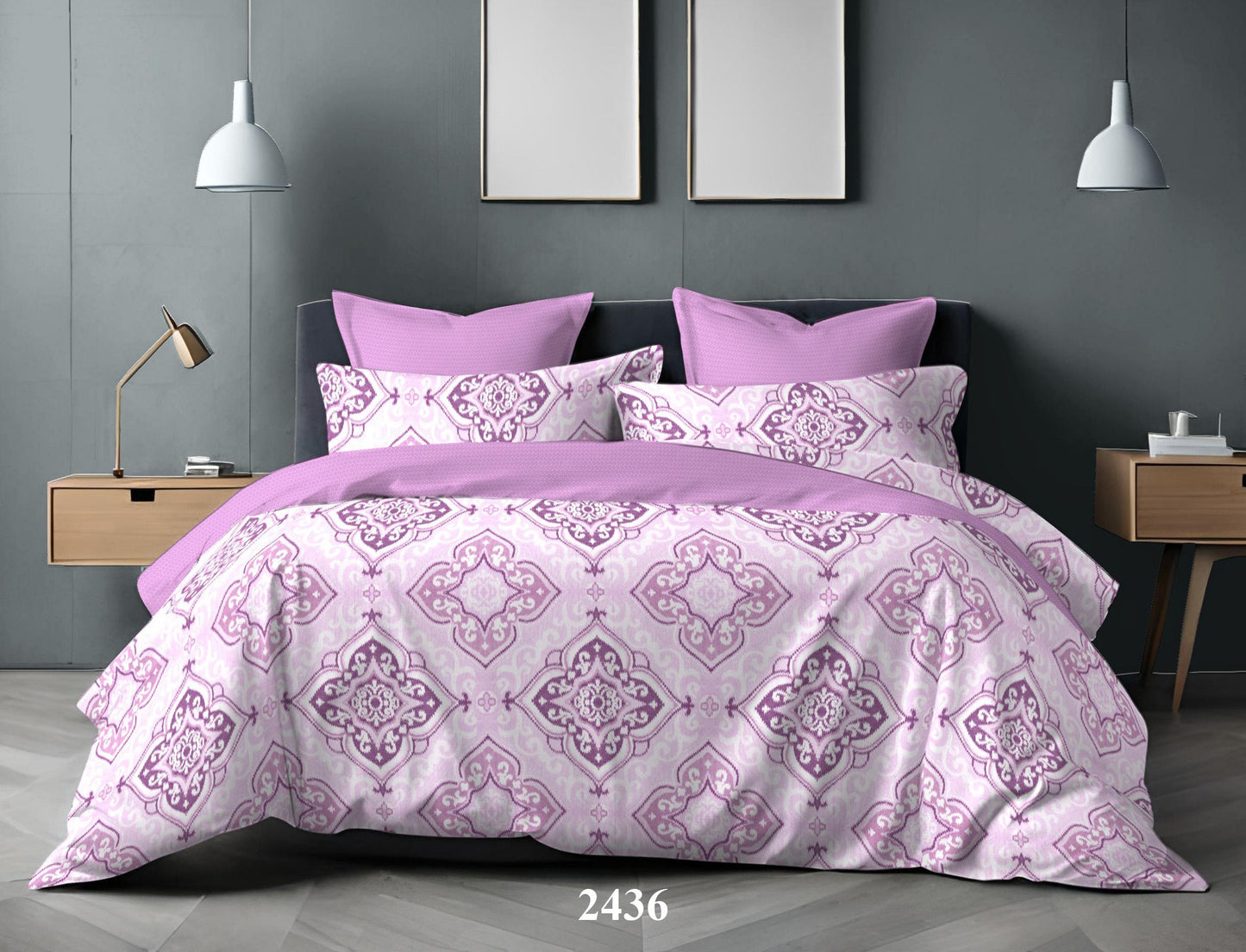 Allure Collection | AL-2436 (90 Inch X 100 Inch ) - grahsajja
