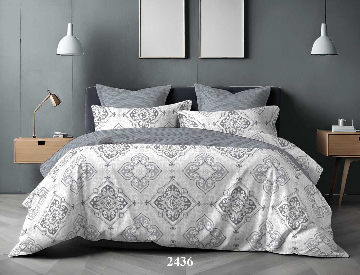 Allure Collection | AL-2436 (90 Inch X 100 Inch ) - grahsajja