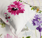 Ddecor Live Beautiful King Size Bedsheet with 4Pc Pillow Covers RADIANT BLOOM | FUCHSIA PINK - grahsajja