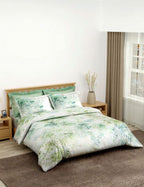 Portico New York BOSCAGE Collection 100% Cotton Health Pro Printed Super King Bedsheet with 2 Pillow Covers | AW2026