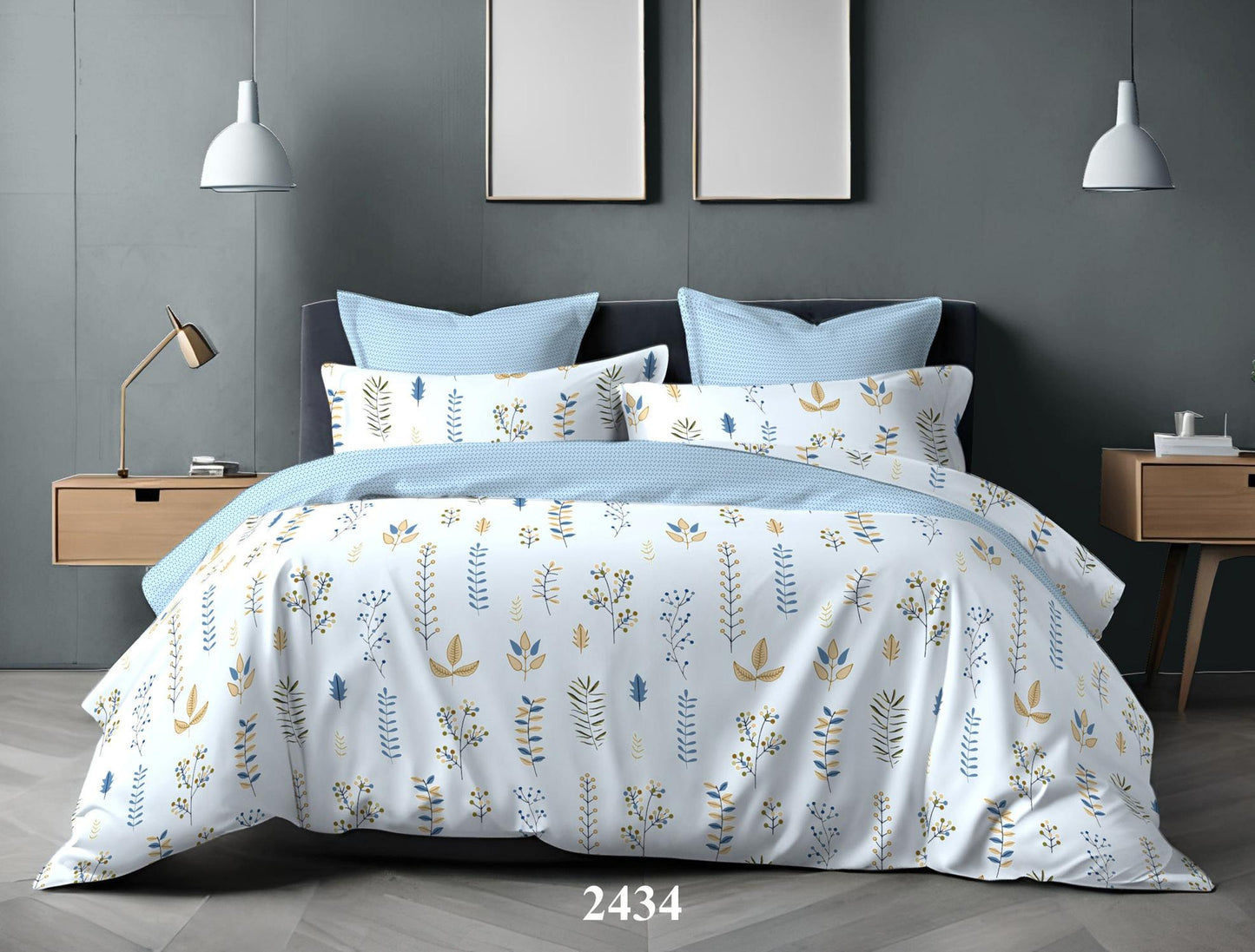Allure Collection | AL-2434 (90 Inch X 100 Inch ) - grahsajja