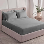 Ddecor Live Beautiful Pearl Collection Bedding Gift 5 pcsSet Miraan Vapourblue D'Decor