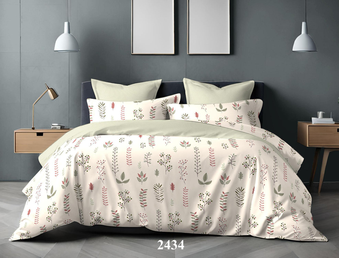 Allure Collection | AL-2434 (90 Inch X 100 Inch ) - grahsajja