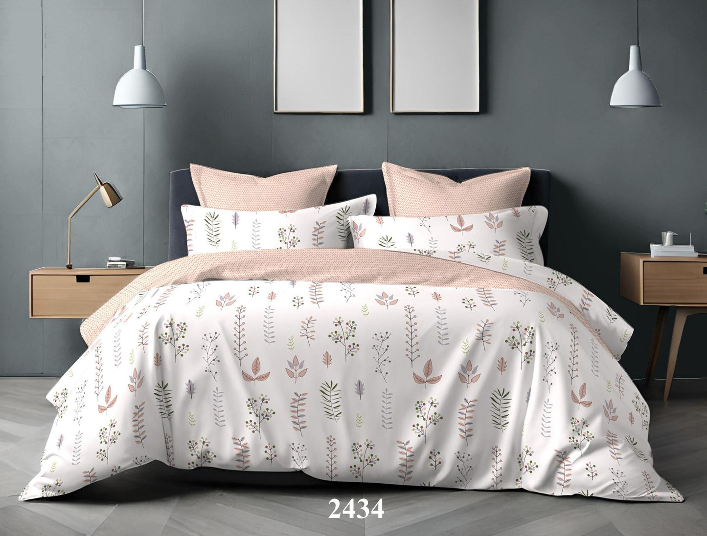 Allure Collection | AL-2434 (90 Inch X 100 Inch ) - grahsajja