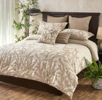 Anna Simona Trellis Duvet Ensemble Cotton