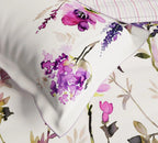 Ddecor Live Beautiful King Size Bedsheet with 4Pc Pillow Covers GARDEN BLISS | LAVENDER - grahsajja