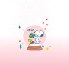 Portico New York Peanuts Snoopy Ho Ho Ho Merry Bedtime Stories Printed Cotton Bedsheet | Kids Collection AW2026