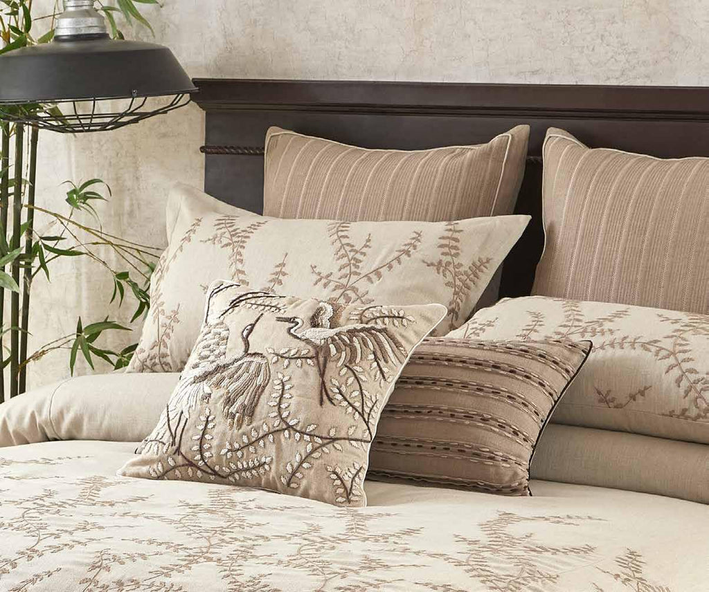 Anna Simona Trellis Duvet Ensemble Cotton