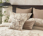 Anna Simona Trellis Duvet Ensemble Cotton