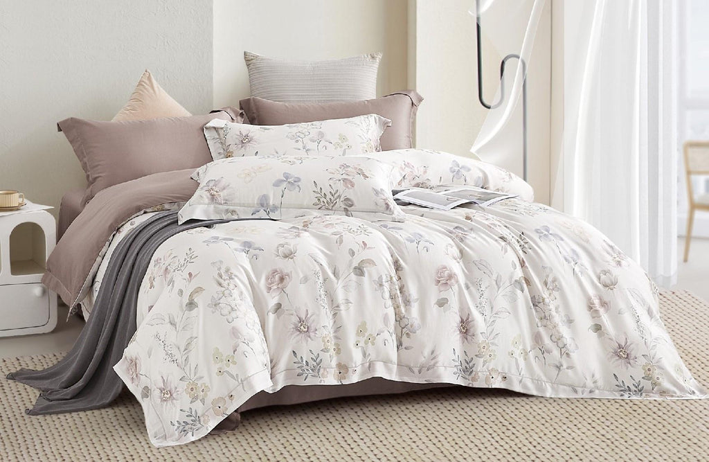 Spread Spain Made From Green 550 TC Cotton & Bamboo Bedsheets | Summer Bed Sheet SS2026