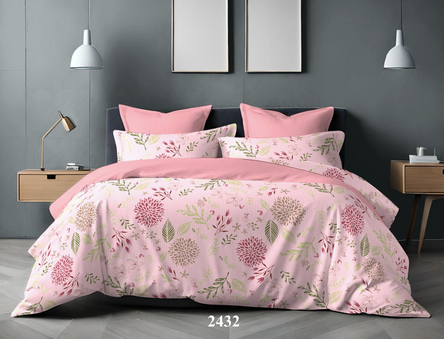 Allure Collection | AL-2432 (90 Inch X 100 Inch ) - grahsajja