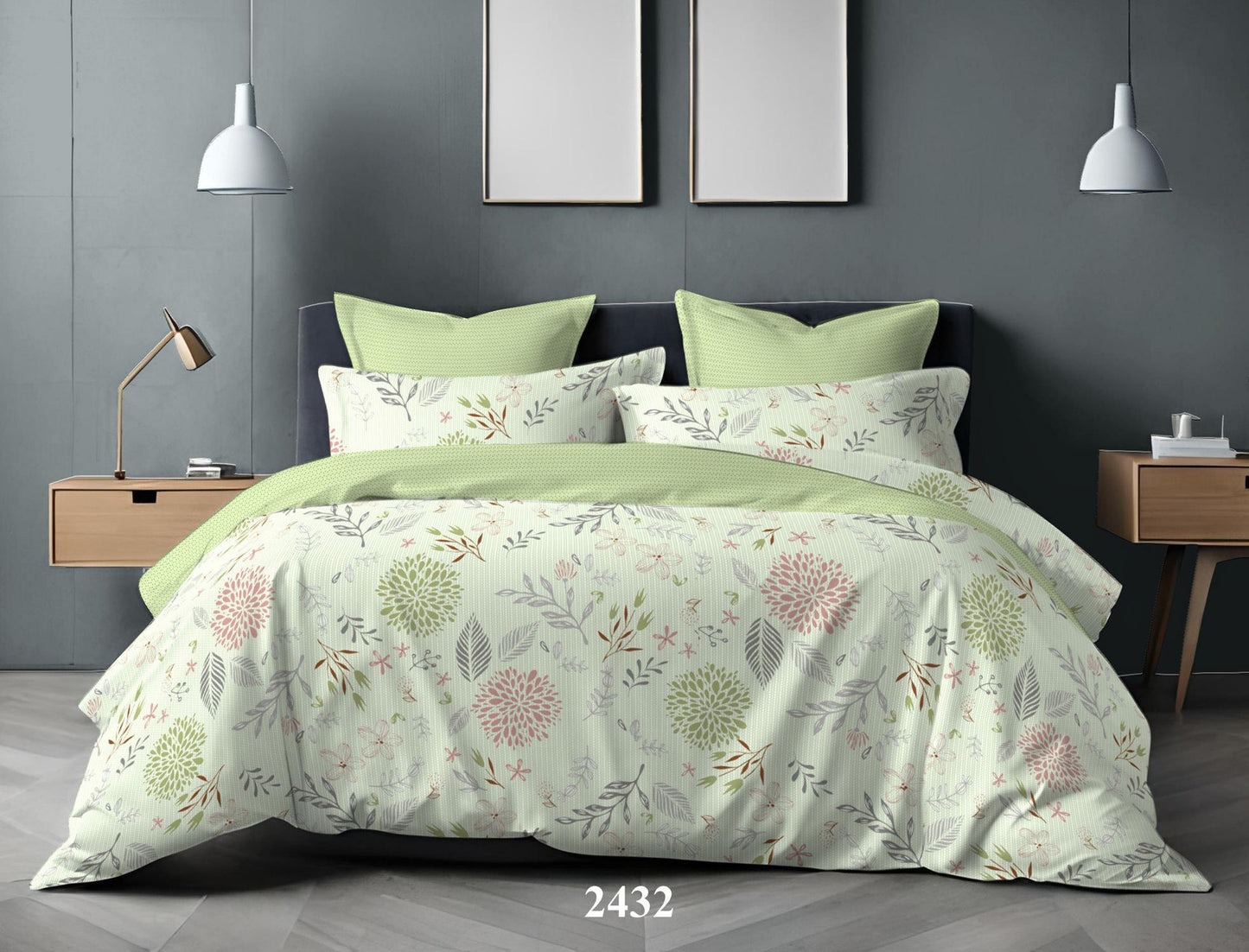 Allure Collection | AL-2432 (90 Inch X 100 Inch ) - grahsajja