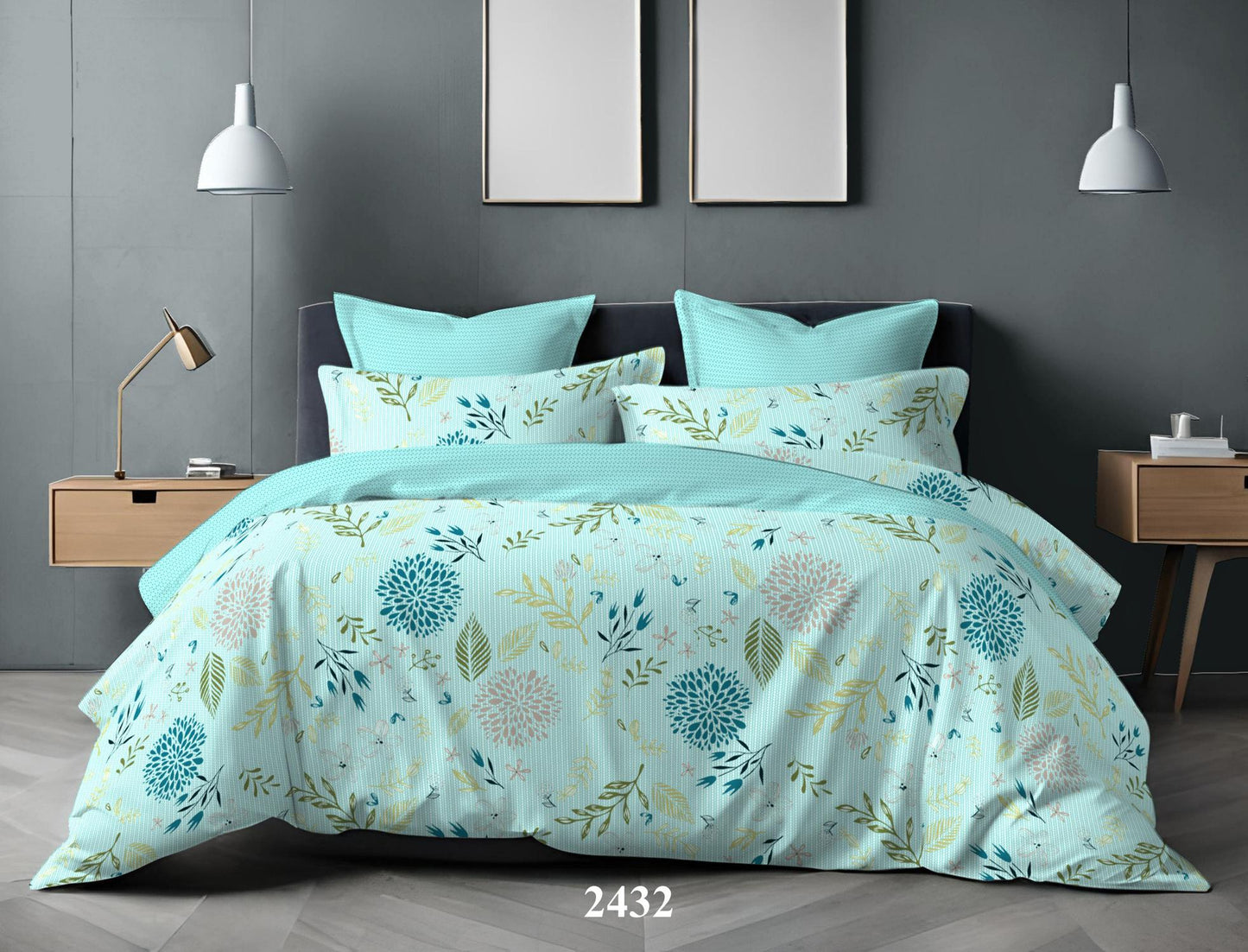 Allure Collection | AL-2432 (90 Inch X 100 Inch ) - grahsajja