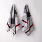 100% Luxury 2pcs Cotton Hand Towel - Pure Indulgence | Color : Grey 02