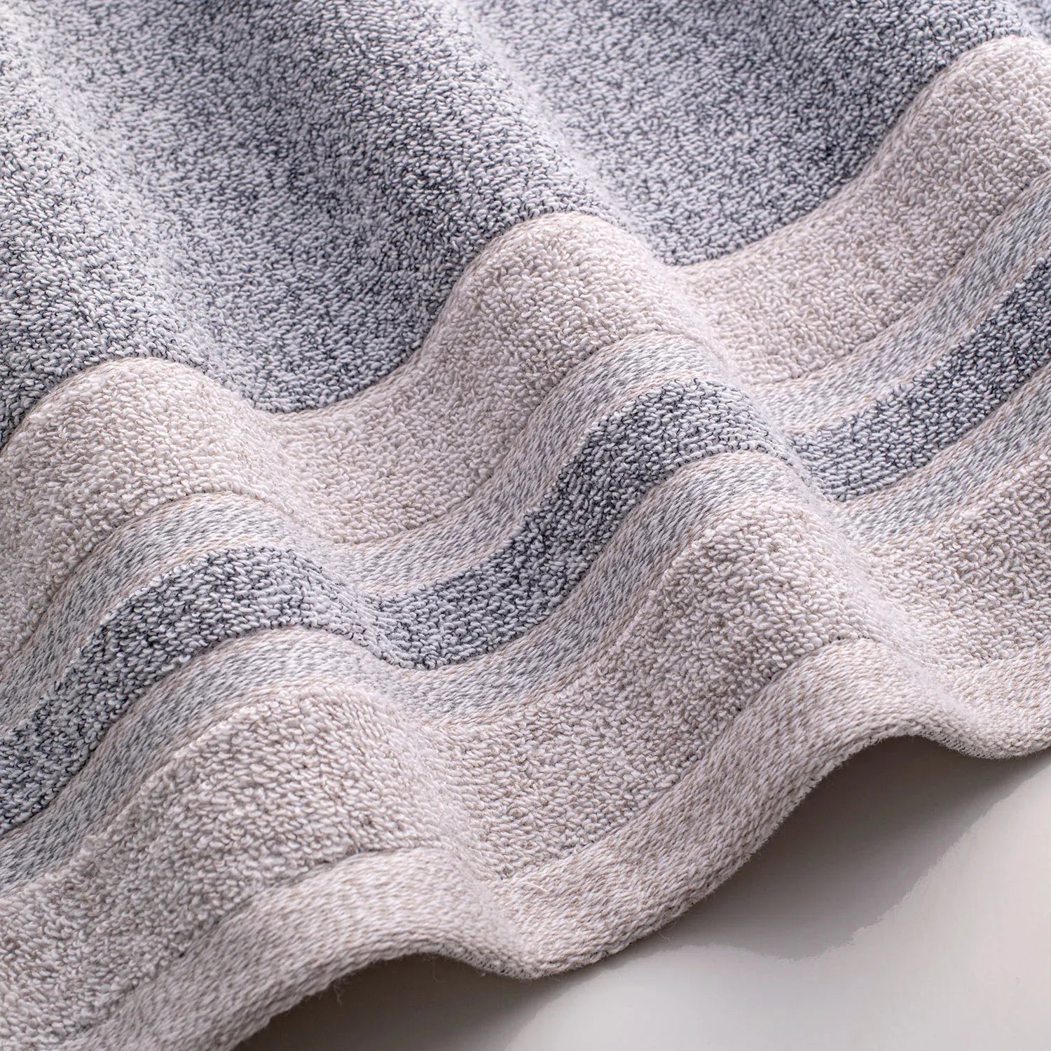 100% Luxury 2pcs Cotton Hand Towel - Pure Indulgence | Color : Grey 01