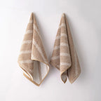 100% Luxury 2pcs Cotton Hand Towel - Pure Indulgence | Color : Coffee 05
