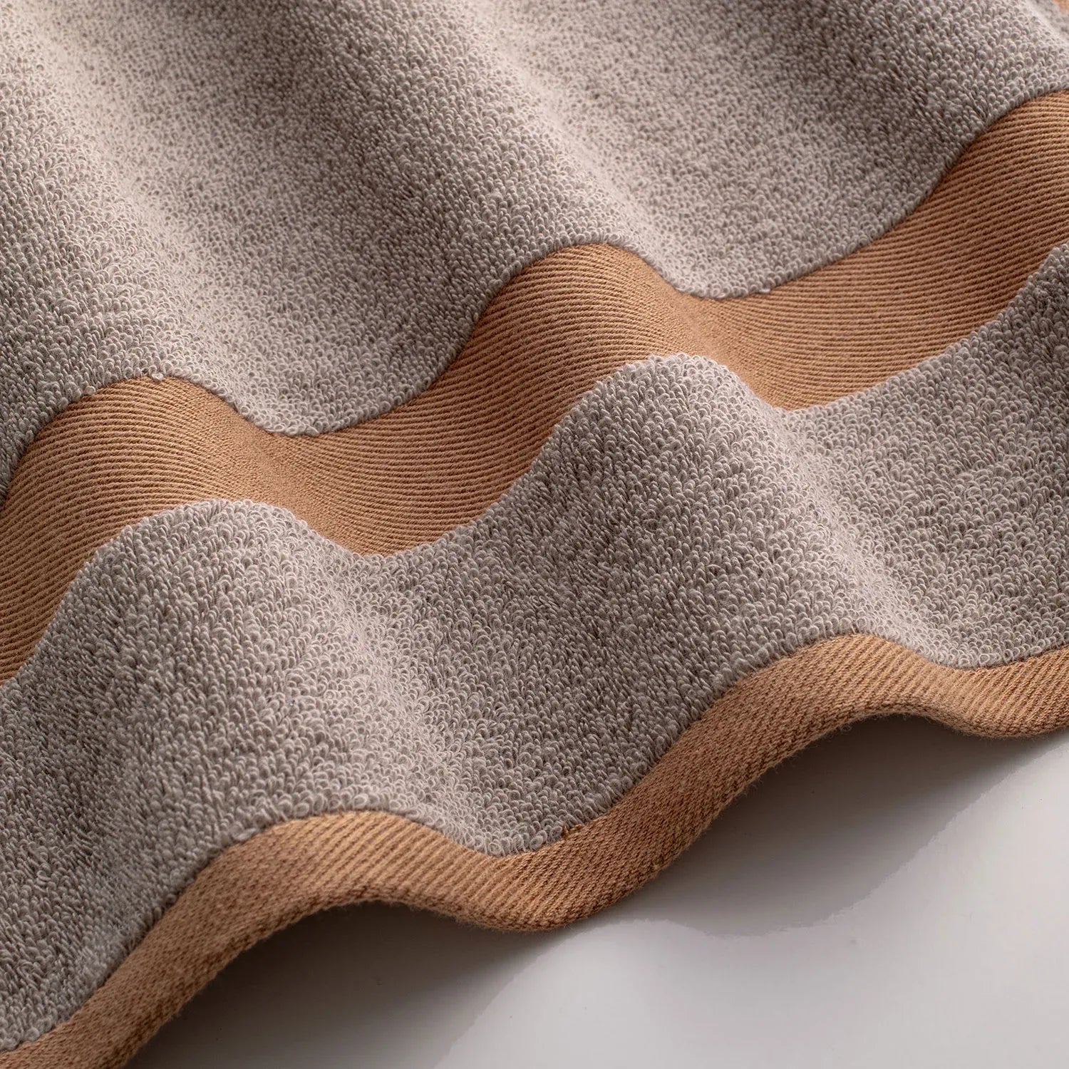 100% Luxury 2pcs Cotton Face Towel - Pure Indulgence | Color : Grey 04