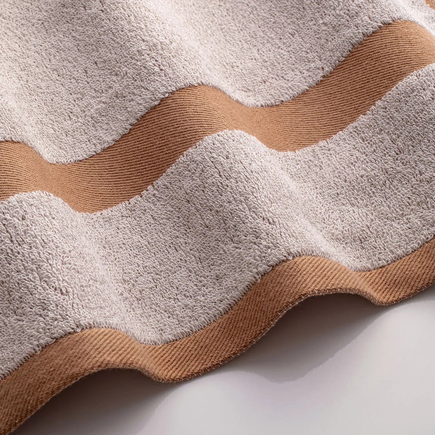 100% Luxury 2pcs Cotton Hand Towel - Pure Indulgence | Color : Off-White 04