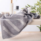 100% Luxury 2pcs Cotton Hand Towel - Pure Indulgence | Color : Grey 05