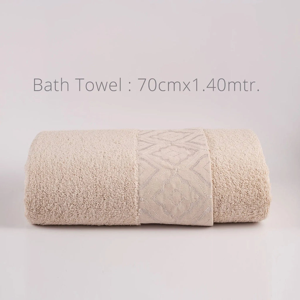 Picasso Bath Towel - Pastoral Diana | Color : Beige