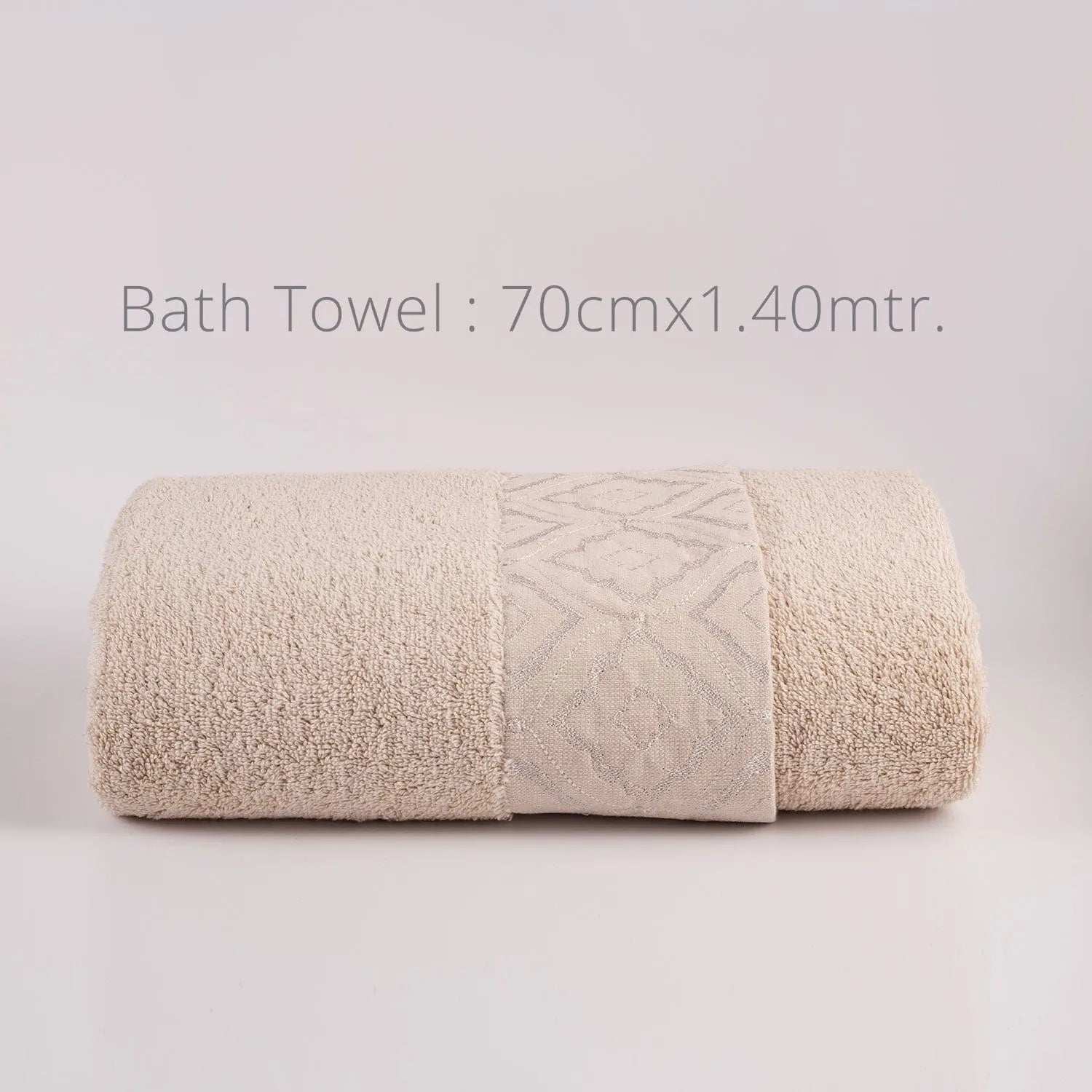 Picasso Bath Towel - Pastoral Diana | Color : Beige