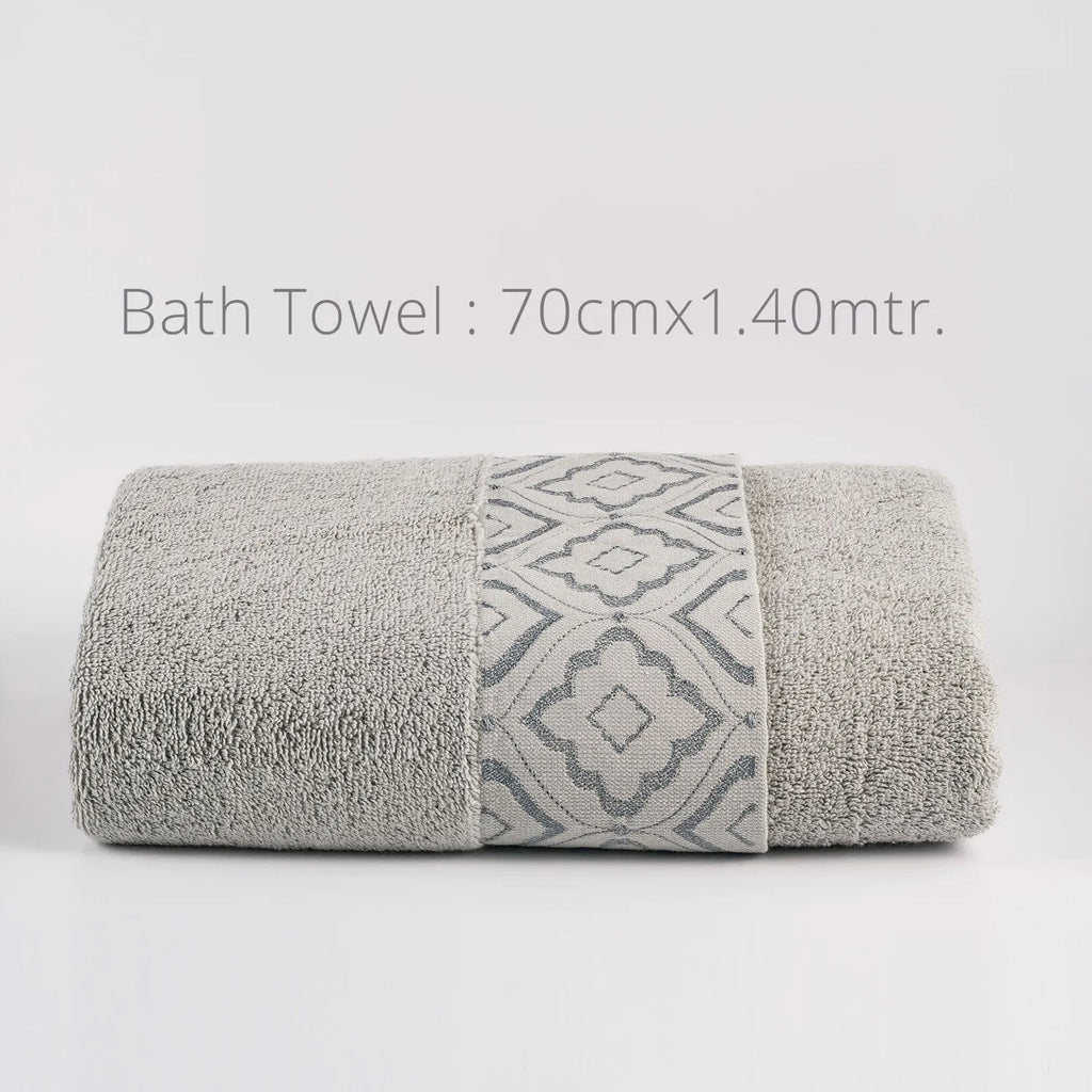 Picasso Bath Towel - Pastoral Diana | Color : Grey
