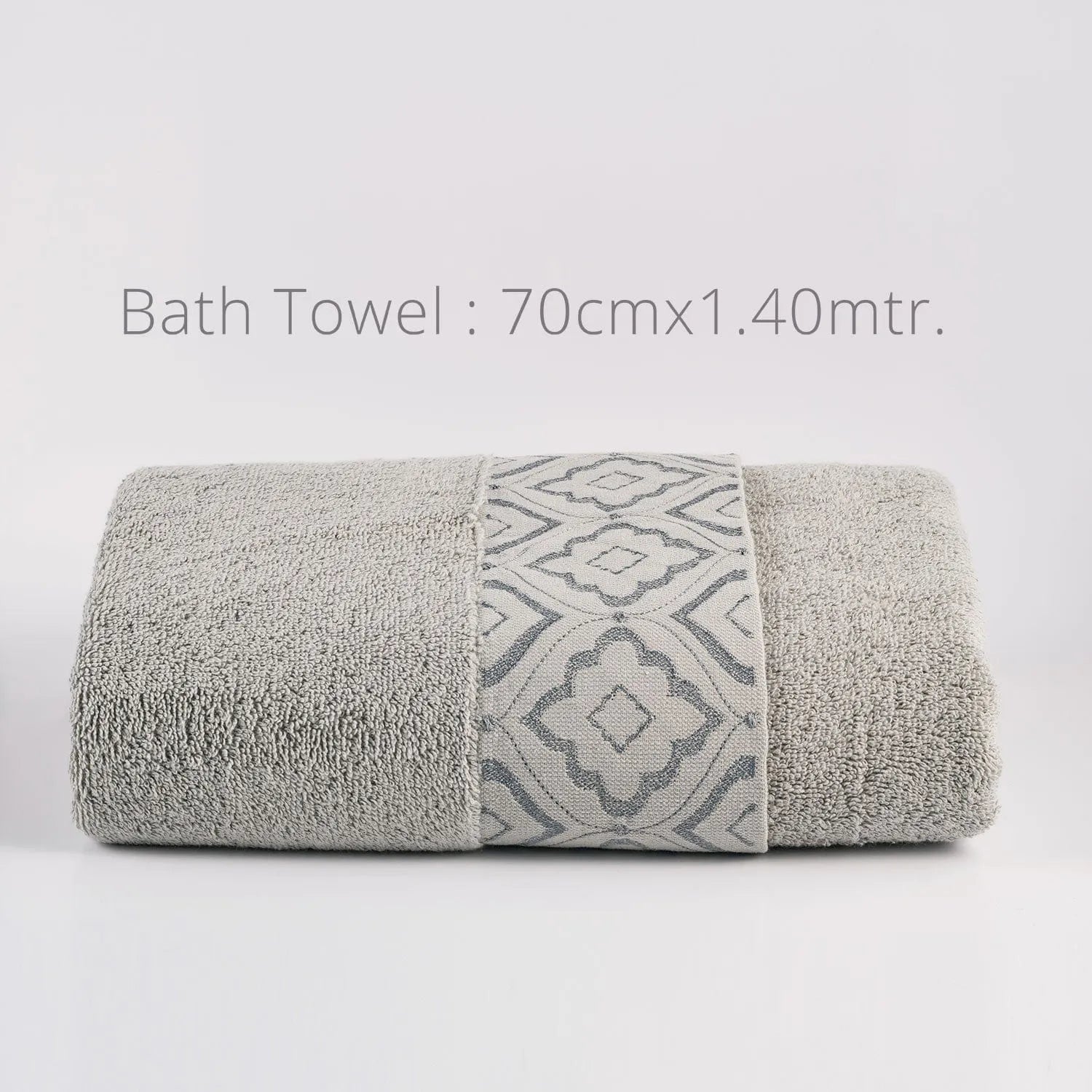 Picasso Bath Towel - Pastoral Diana | Color : Grey
