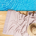 Picasso Bath Towel - Pastoral Diana | Color : Rose