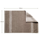 ROMA 2 Pcs Hand Towel - Border | Color : Mouse