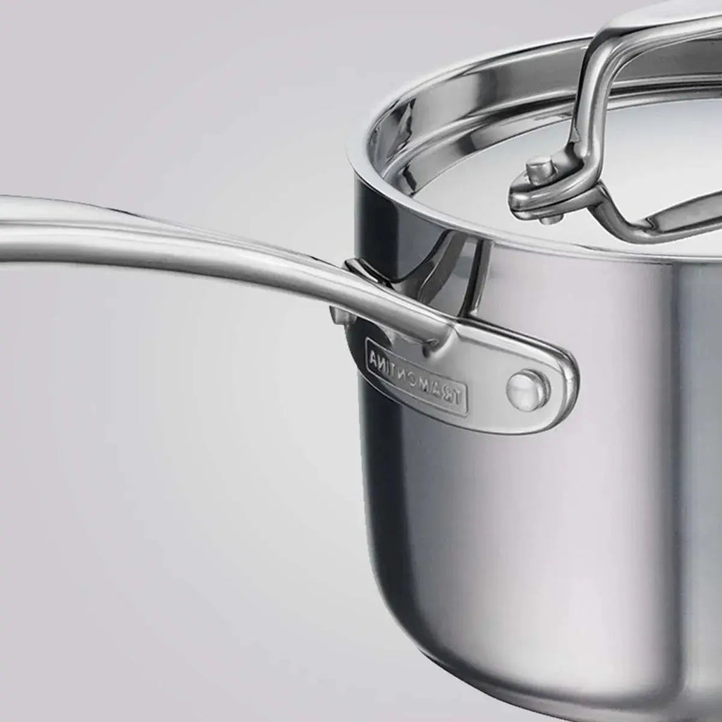 Fusao EX+ 16cm Triply Ceramic Sauce Pan with SS Lid Tramontina