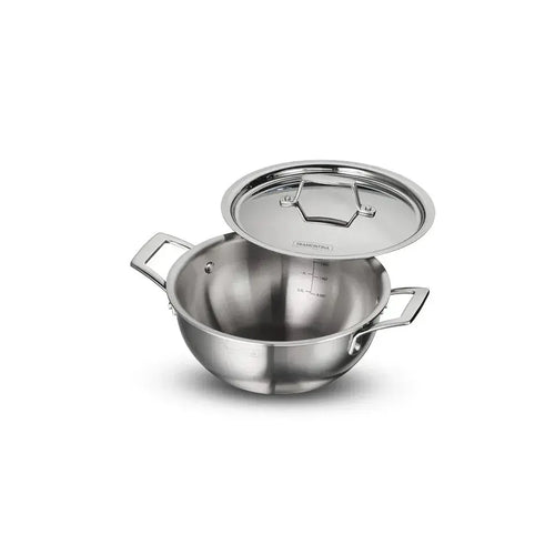 Aeion Triply Deep Kadai with SS Lid Tramontina