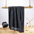 Picasso Towel - Pastroal Delta Bath | Color : Black