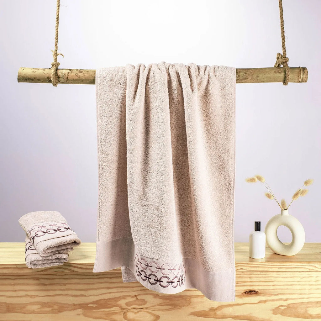 Picasso Towel - Pastroal Delta Bath | Color : Beige