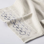 Picasso Towel - Pastroal Delta Bath | Color : Light Grey