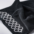 Picasso Towel - Pastroal Delta Bath | Color : Black