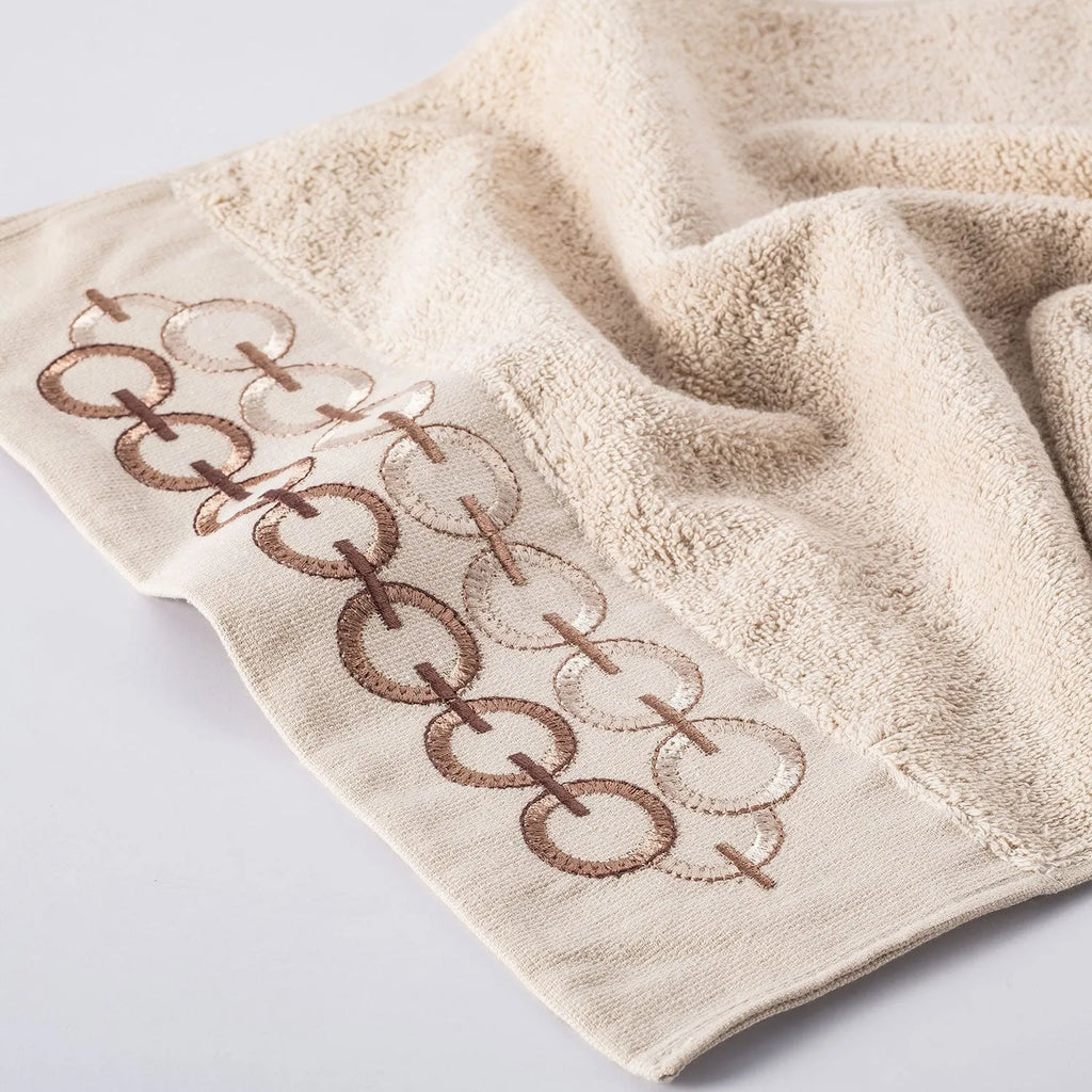Picasso Towel - Pastroal Delta Bath | Color : Beige