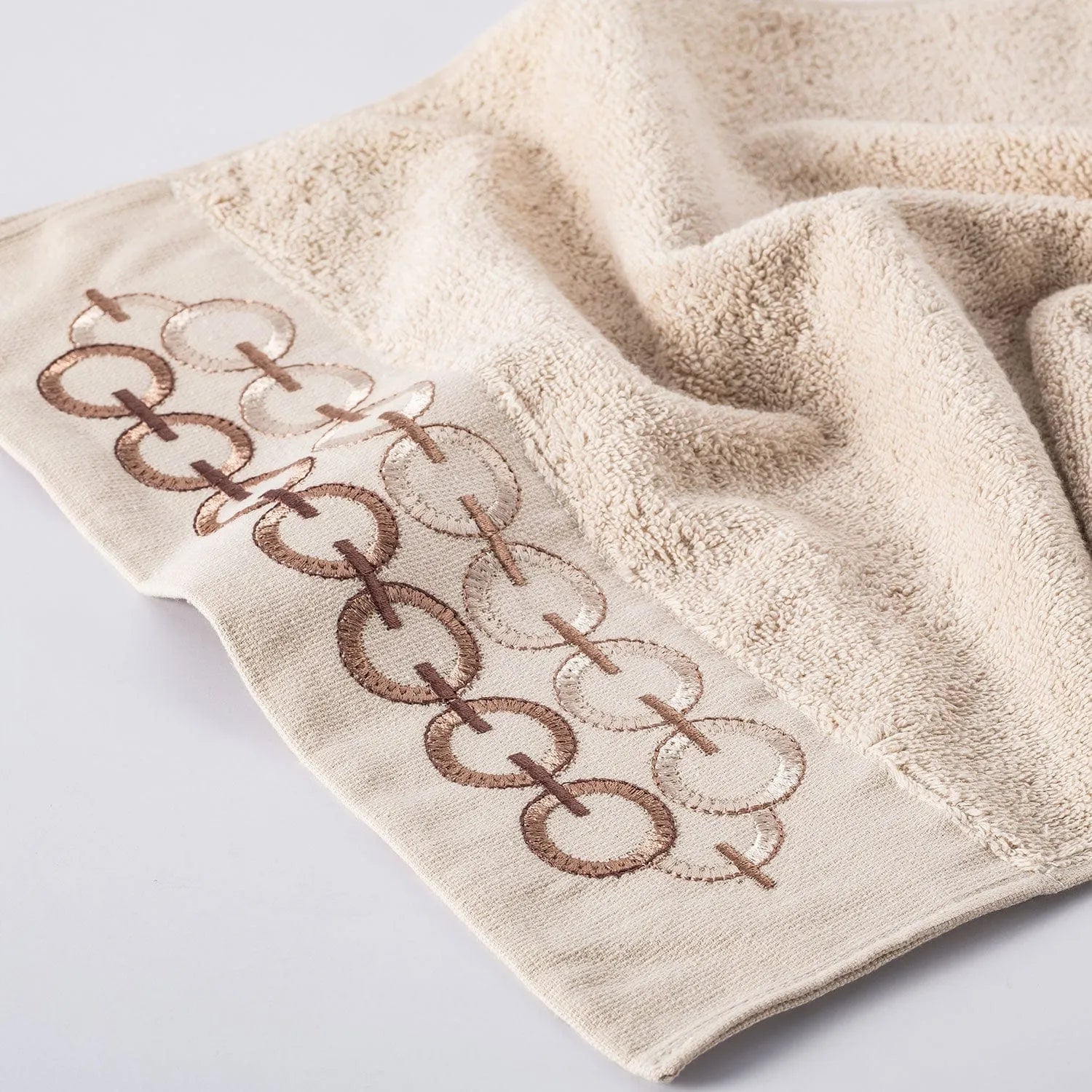 Picasso Towel - Pastroal Delta Bath | Color : Beige