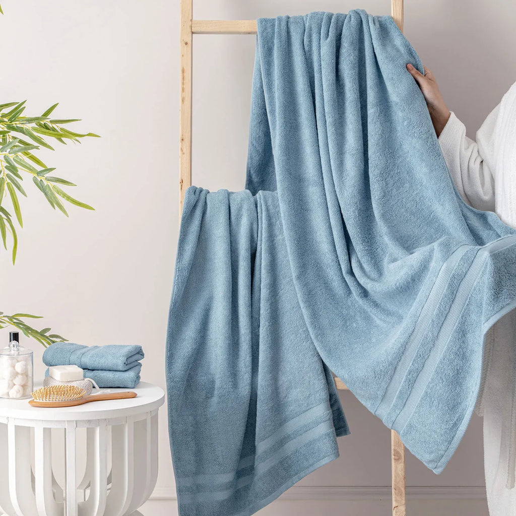 The Bamboo Beach Towel – Gentle Quick-Drying Care for Your Skin | Color : Blue 03