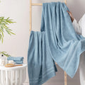 The Bamboo Beach Towel – Gentle Quick-Drying Care for Your Skin | Color : Blue 03