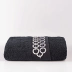 Picasso Towel - Pastroal Delta Bath | Color : Black
