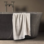 Picasso Towel - Pastroal Delta Bath | Color : Light Grey