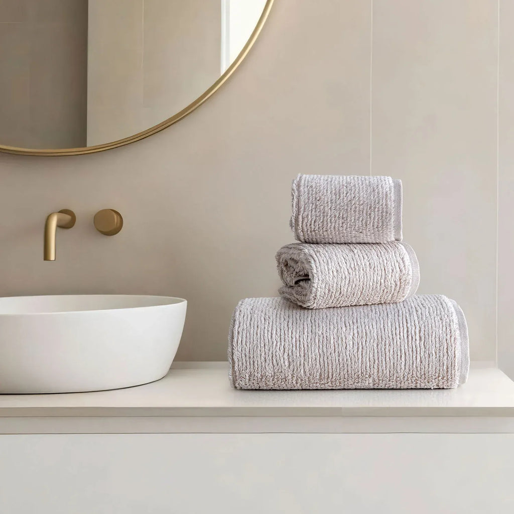 Earth Cotton 3pc Towel Set - 100% Cotton Towels Color : Burnt Amber